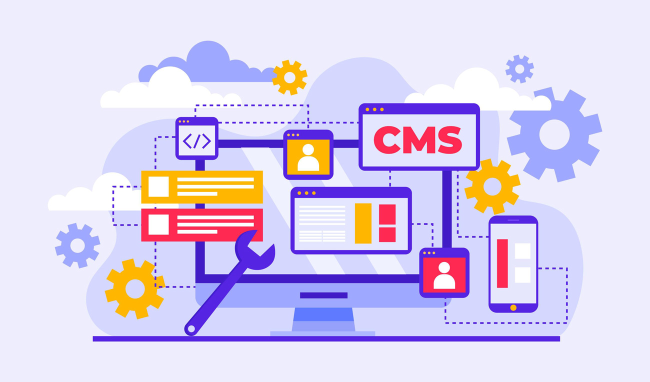 cms per siti web cibo alimentari